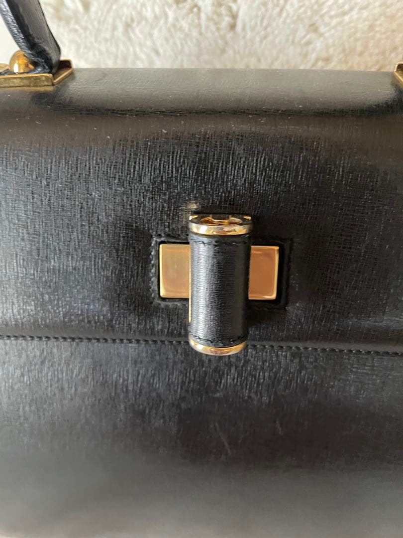 極美品 Ferragamo 2Way トップハンドルバッグ