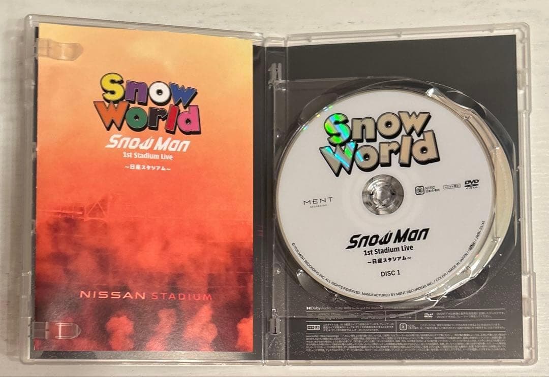【美品】Man  World DVD 日産スタジアム FC限定