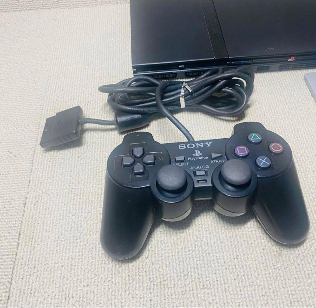 【動作良好】SONY ps2 70000 本体 すぐご利用可能 薄型 プレステ2