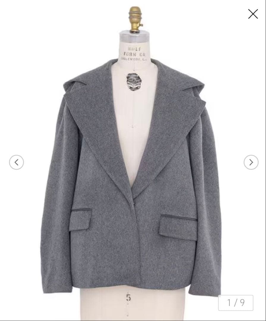 未使用⭐️Drawer フードテーラードジャケット36