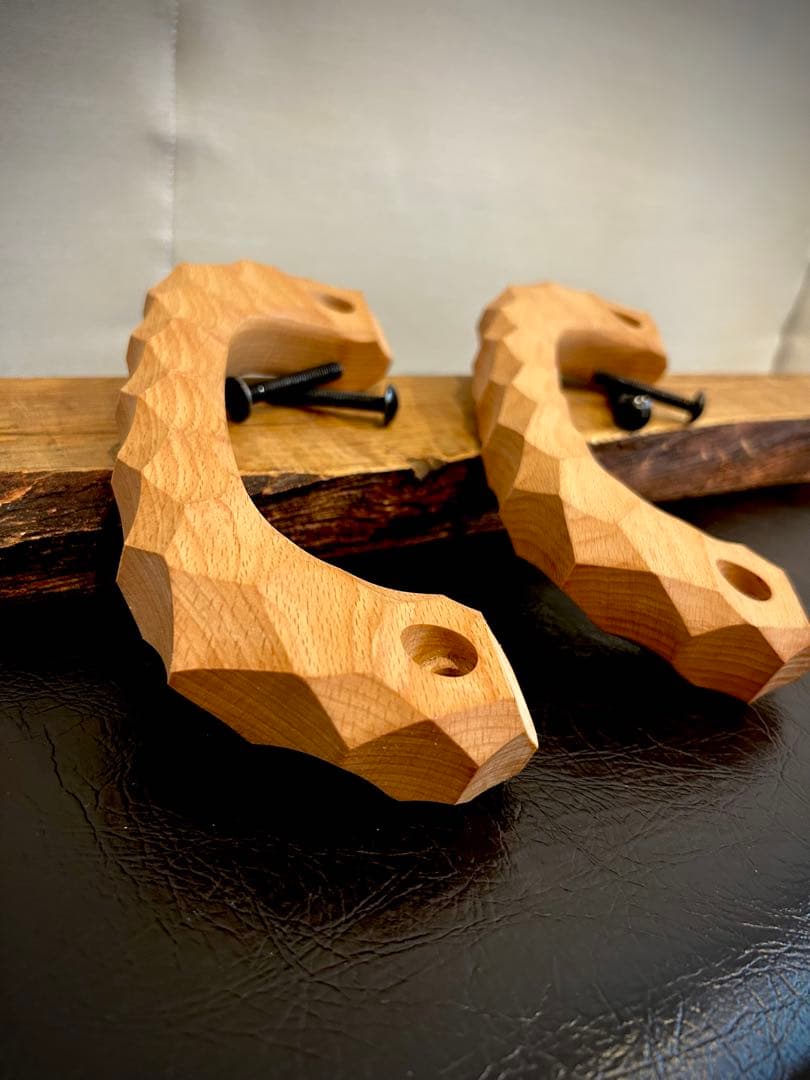 アシストグリップ　50本目！！名栗加工　超絶極上激渋品　ハイエース専用