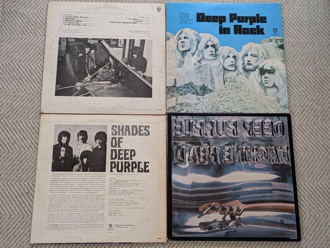 DEEP PURPLE/LPレコード16枚＋EPレコード1枚まとめセット