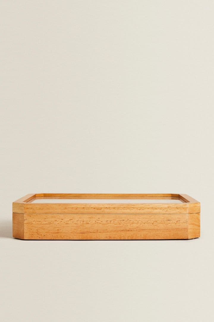 ZARA  ウッドジュエリーボックス