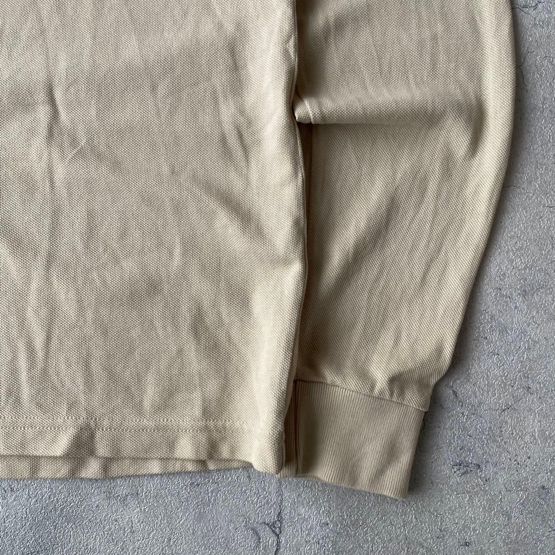 FRED PERRY フレッドペリー ポロシャツ 長袖 ベージュ系