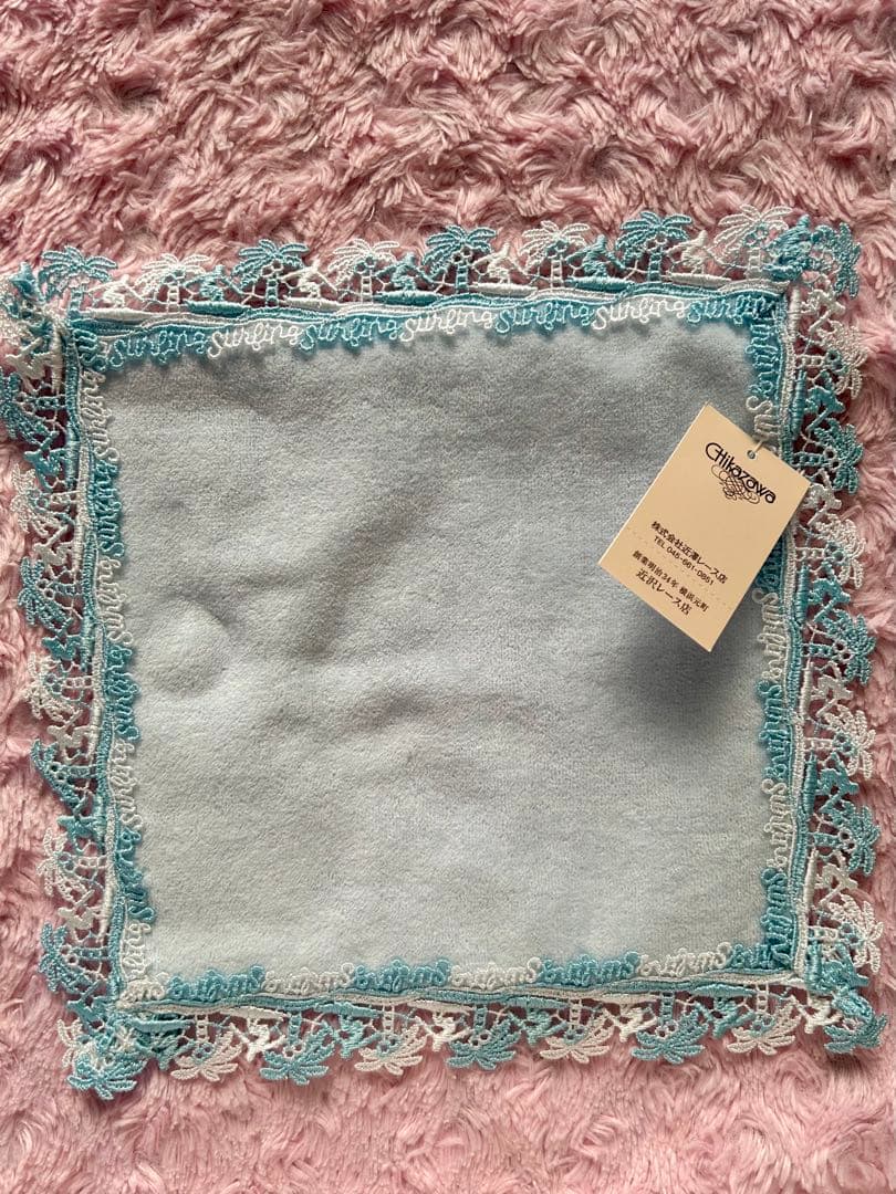 近沢レースハンカチ　4枚セット