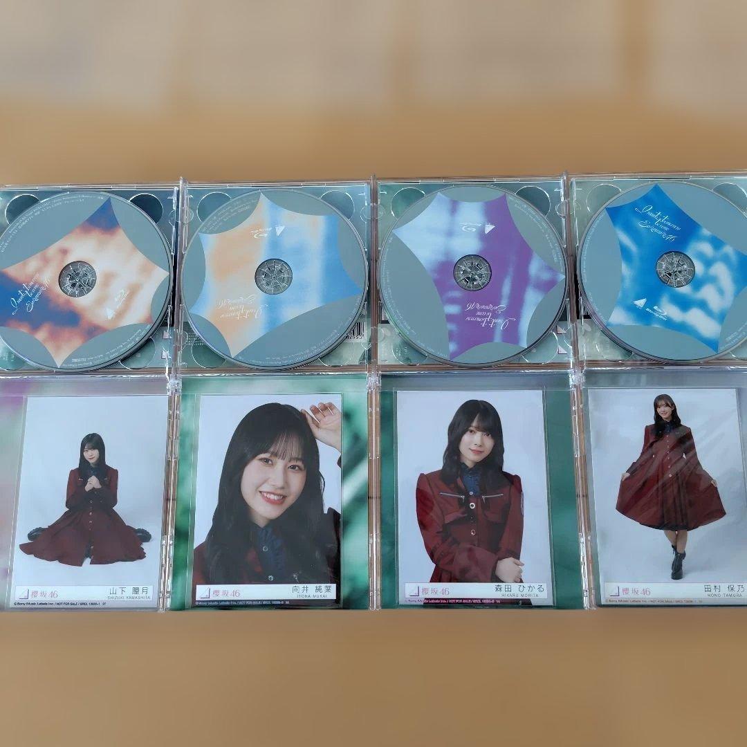 櫻坂46 初回限定版CDセット 生写真付き