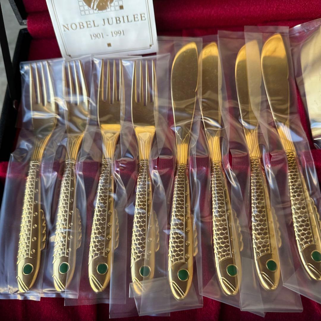 【新品未使用】NOBELJUBILEE/カトラリー20本セット/ゴナ・セリン