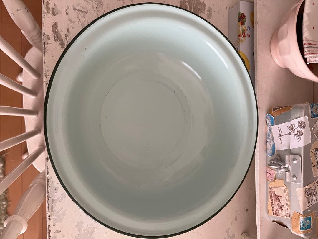 アンティーク　ホーローベイスン