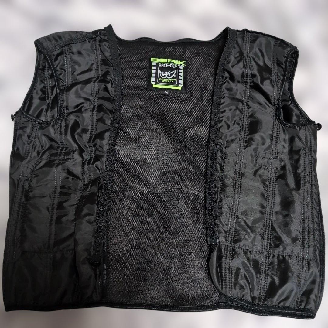 新品　ベリック　レザージャケット　56サイズ　黒／白／赤　BERIK