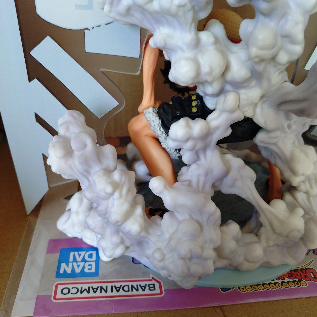 一番くじ　ワンピース　B賞ルフィ　ギア2背景パネル付 MASTERRISE