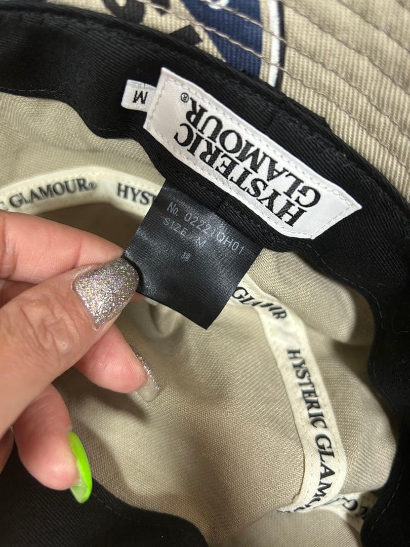 HYSTERIC GLAMOUR OVAL WOMAN柄 バケットハット