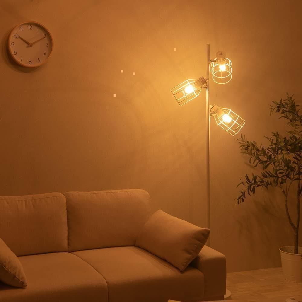 【M2243-126】北欧フロアライト 調光調色 メッシュシェード 間接照明