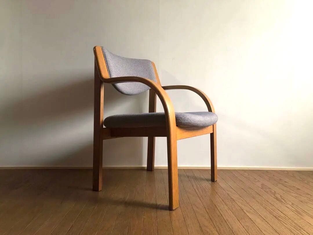 天童木工 ヴィンテージ プライウッド アームチェア ② 北欧インテリア 坂倉準三