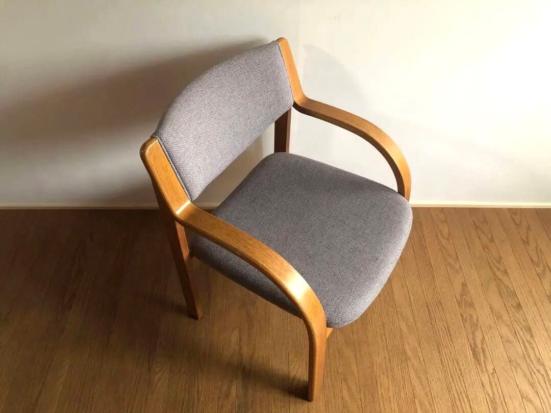 天童木工 ヴィンテージ プライウッド アームチェア ② 北欧インテリア 坂倉準三