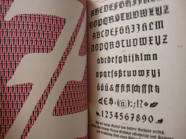 Fraktur Mon Amour　Judith Schalansky