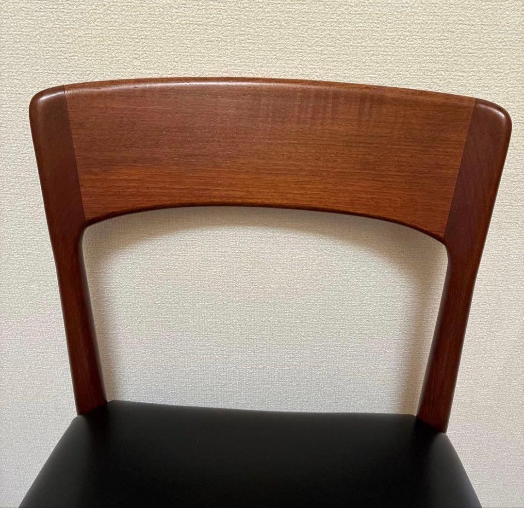 北欧ヴィンテージ デンマーク ダイニングチェア チーク