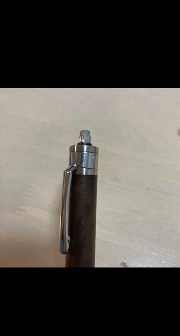 工房せつ　木製シャープペンシル　クロウウォールナット　固定式口金付き