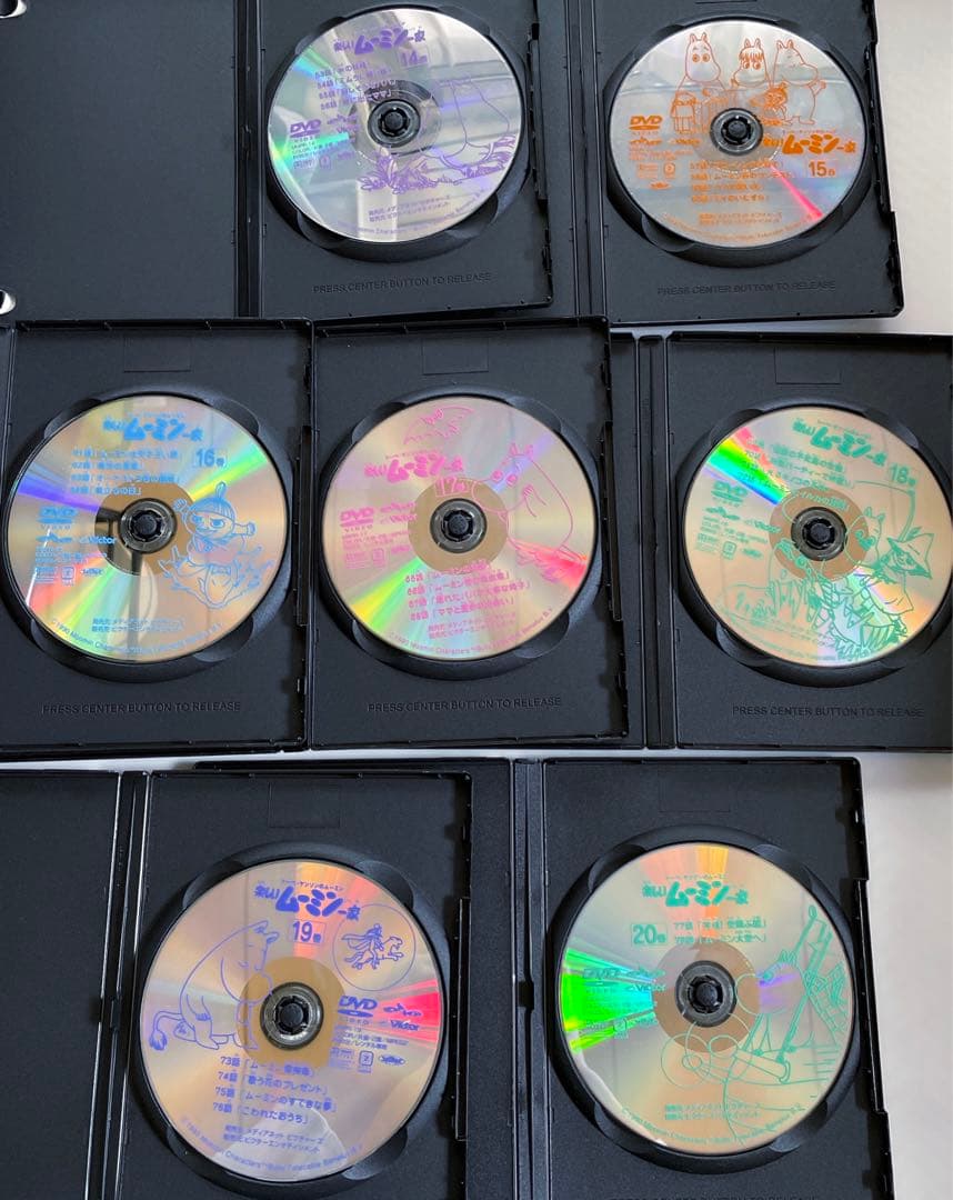 楽しいムーミン一家　DVD 全20巻