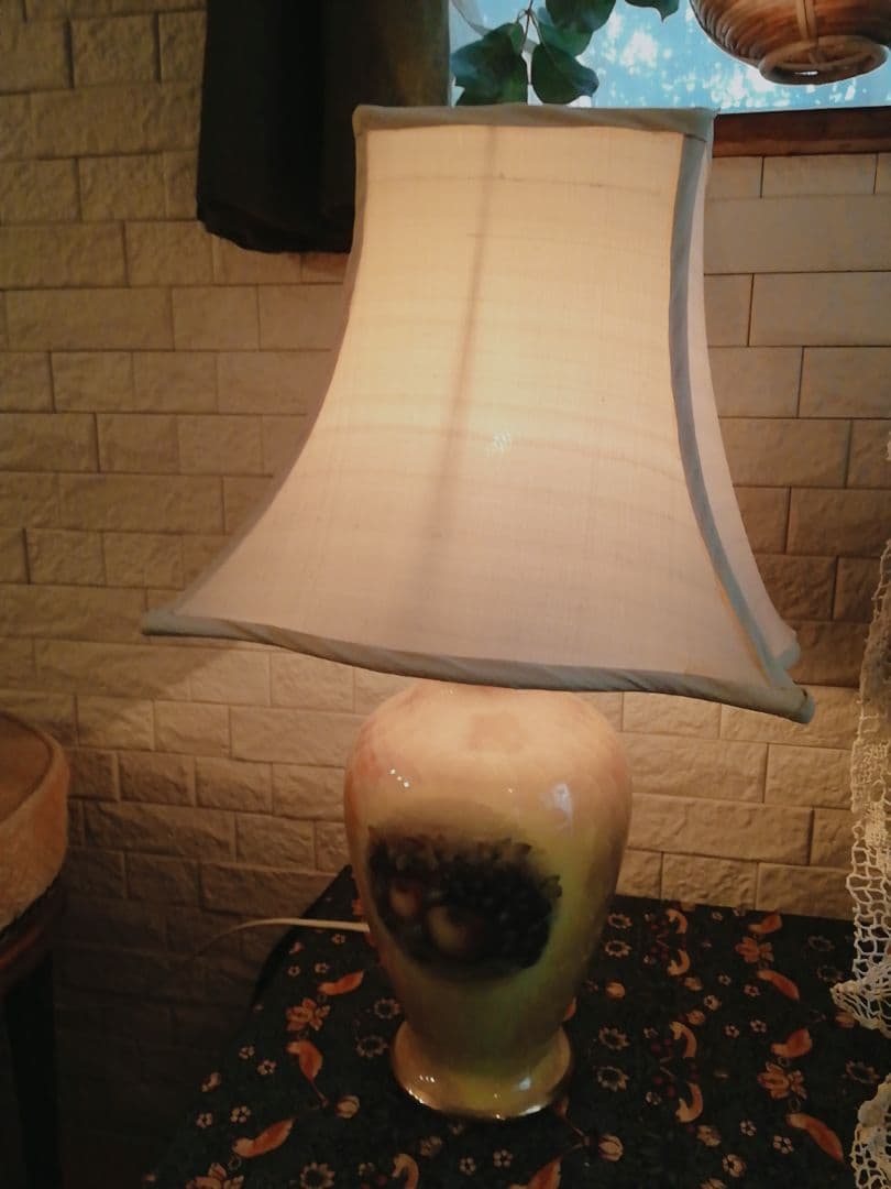 アンティーク　ブロカント　照明　テーブルランプ　フロアランプ