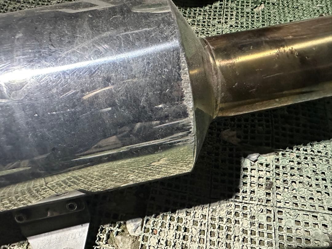 ヤマハ　マジェスティc マフラー　BELL モンスターマフラー　超極太マフラー