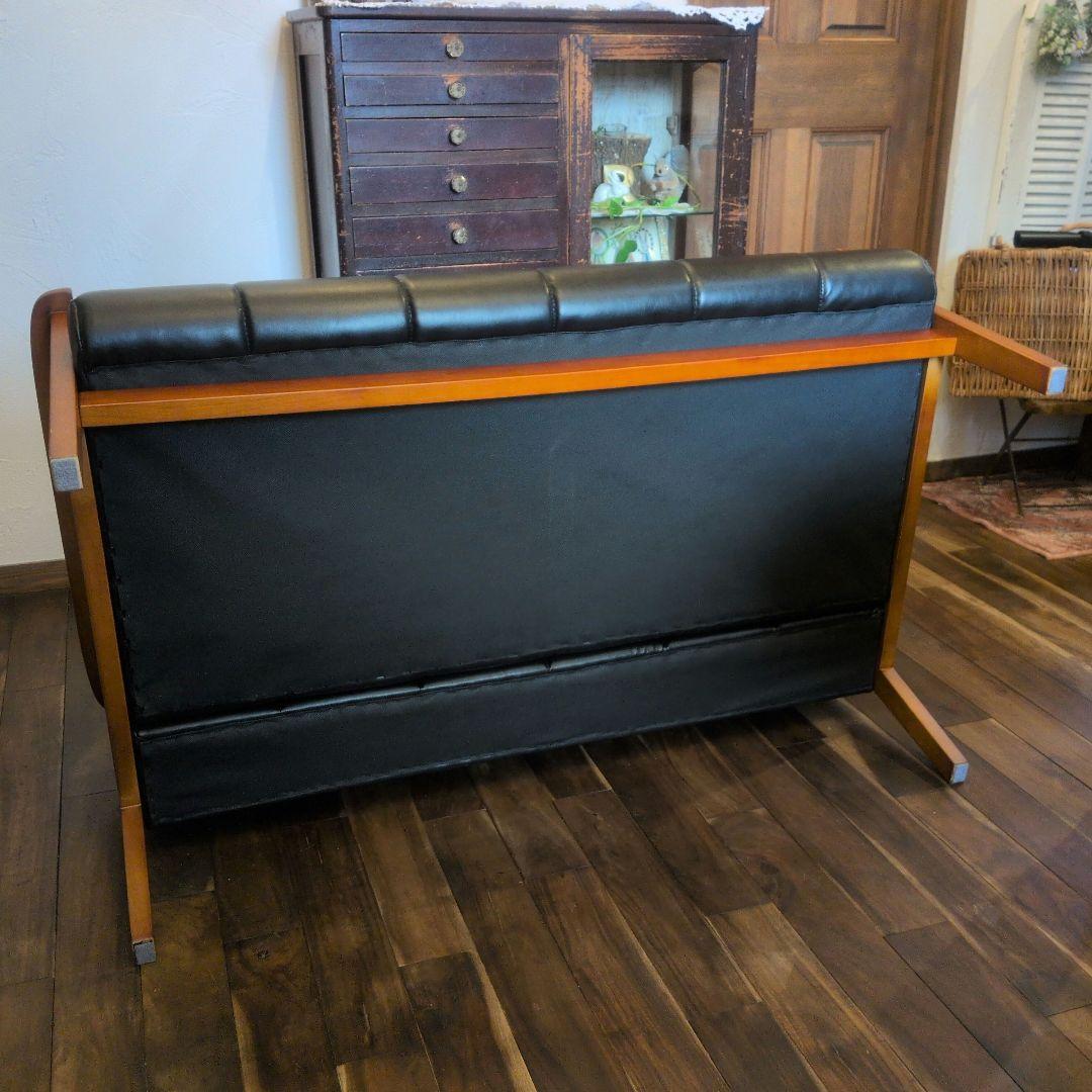 カリモク風ソファー 　2人掛け