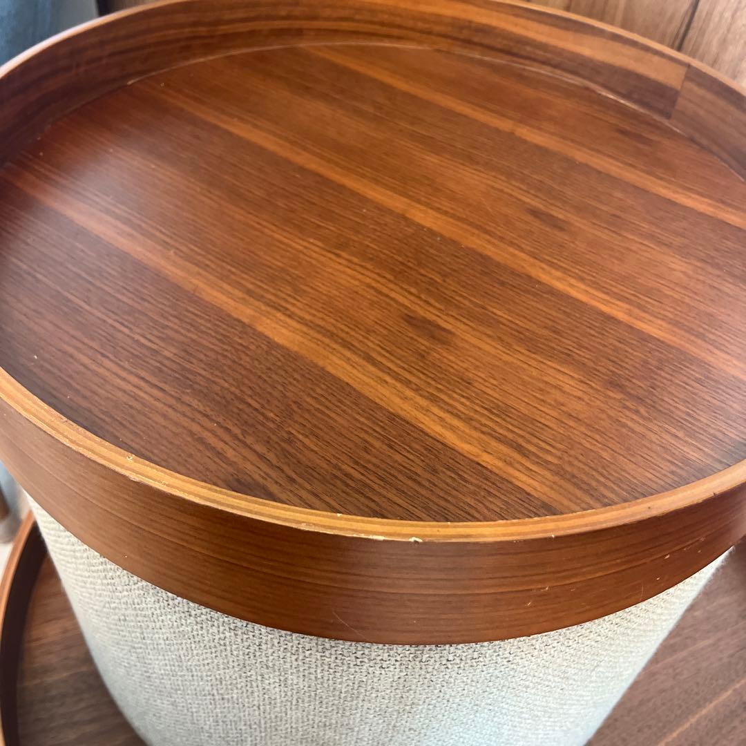 ACTUS アクタス⭐️DRUMS POUFドラム直径45 高さ35cm ベージュ