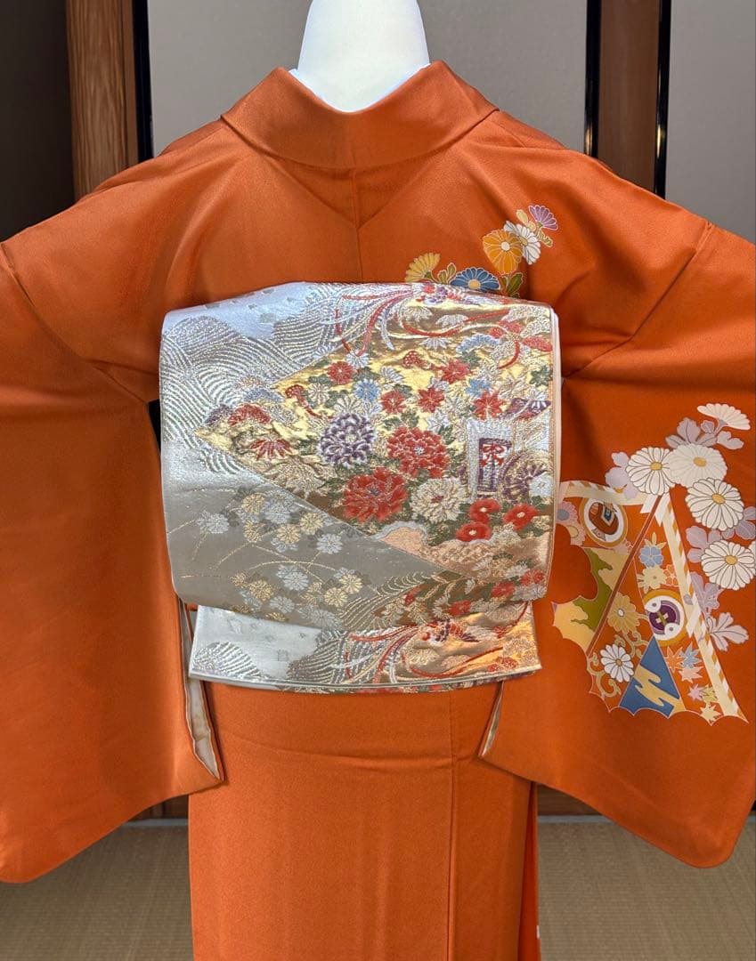 正絹訪問着4点フルセット