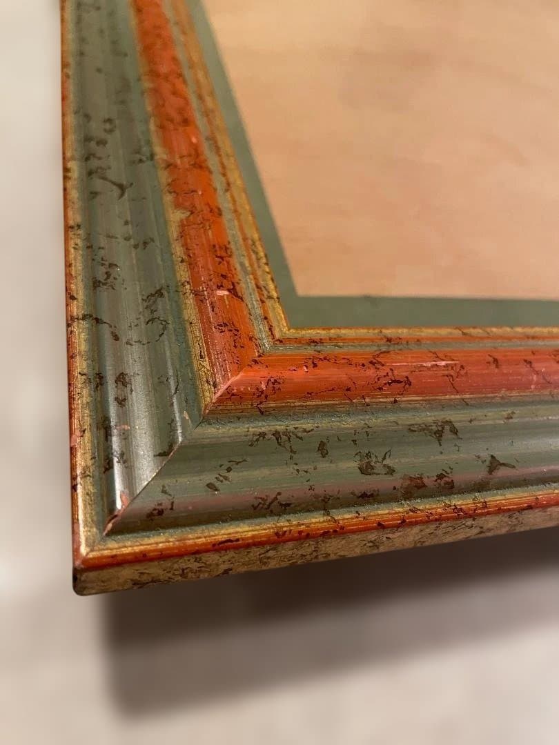 木製 フレーム 額縁 大型 絵画 写真 ポスター 展示 北欧 ヴィンテージ