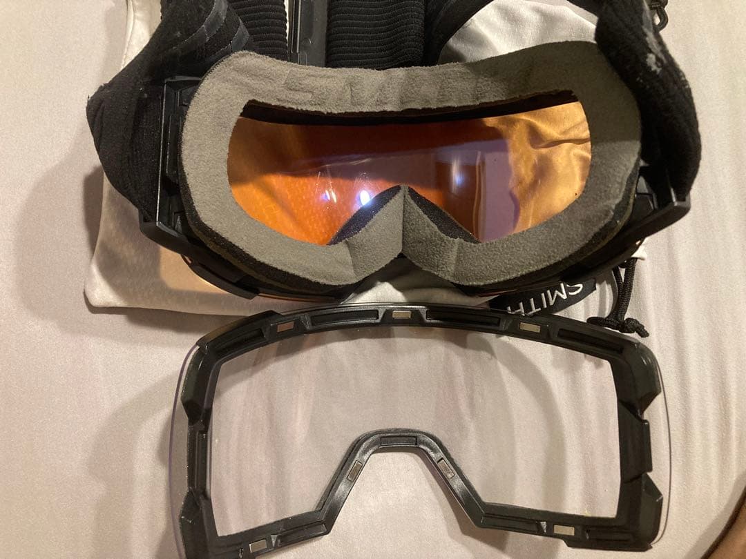 SMITH ゴーグル クリアレンズ付き　マグネット