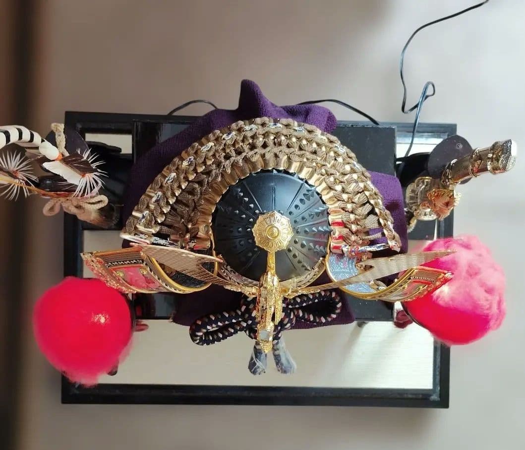 五月人形 兜飾り、白鳳の兜、峰月作