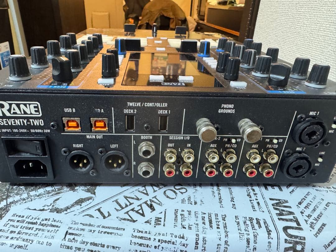 RANE SEVENTY-TWO DJミキサー