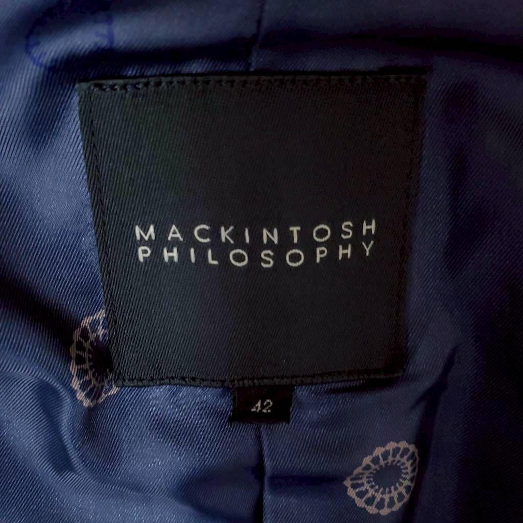 美品✨マッキントッシュフィロソフィー 限定品 メルトンウールPコート 42