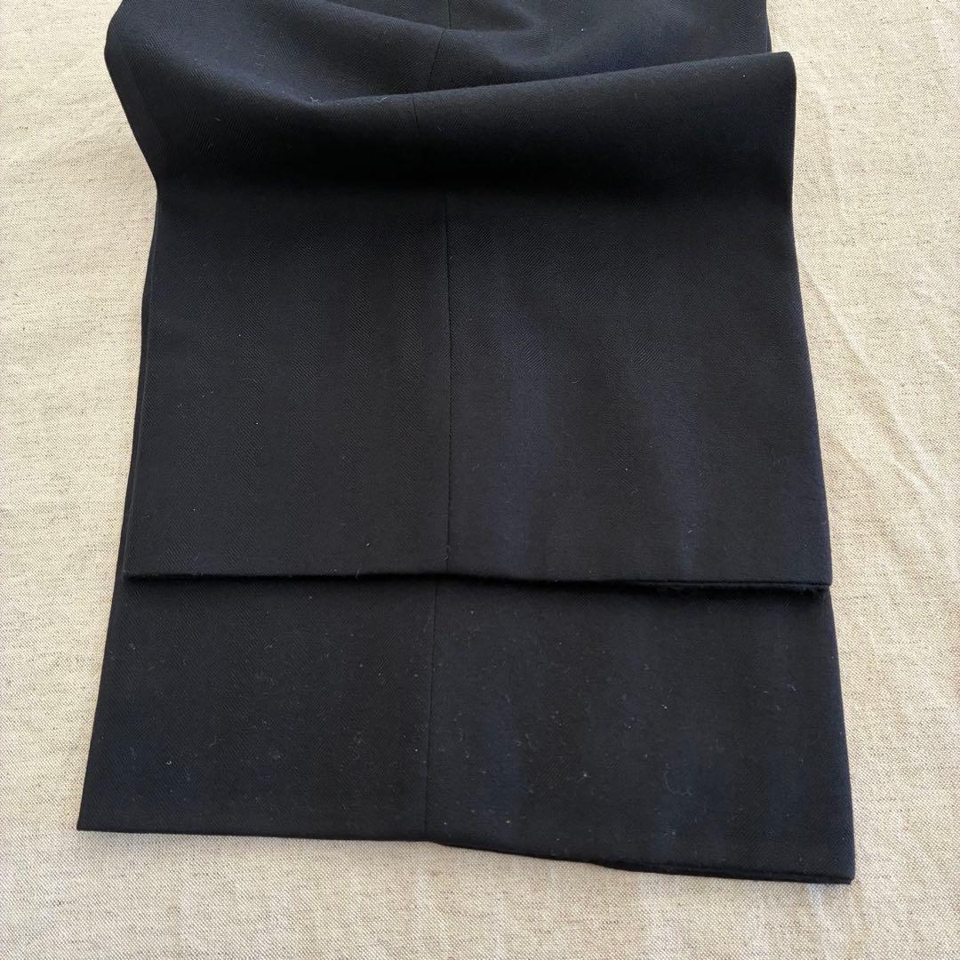 スーツセットアップ ダブルブレスト 3B ブラック カシミヤ100% 成人式