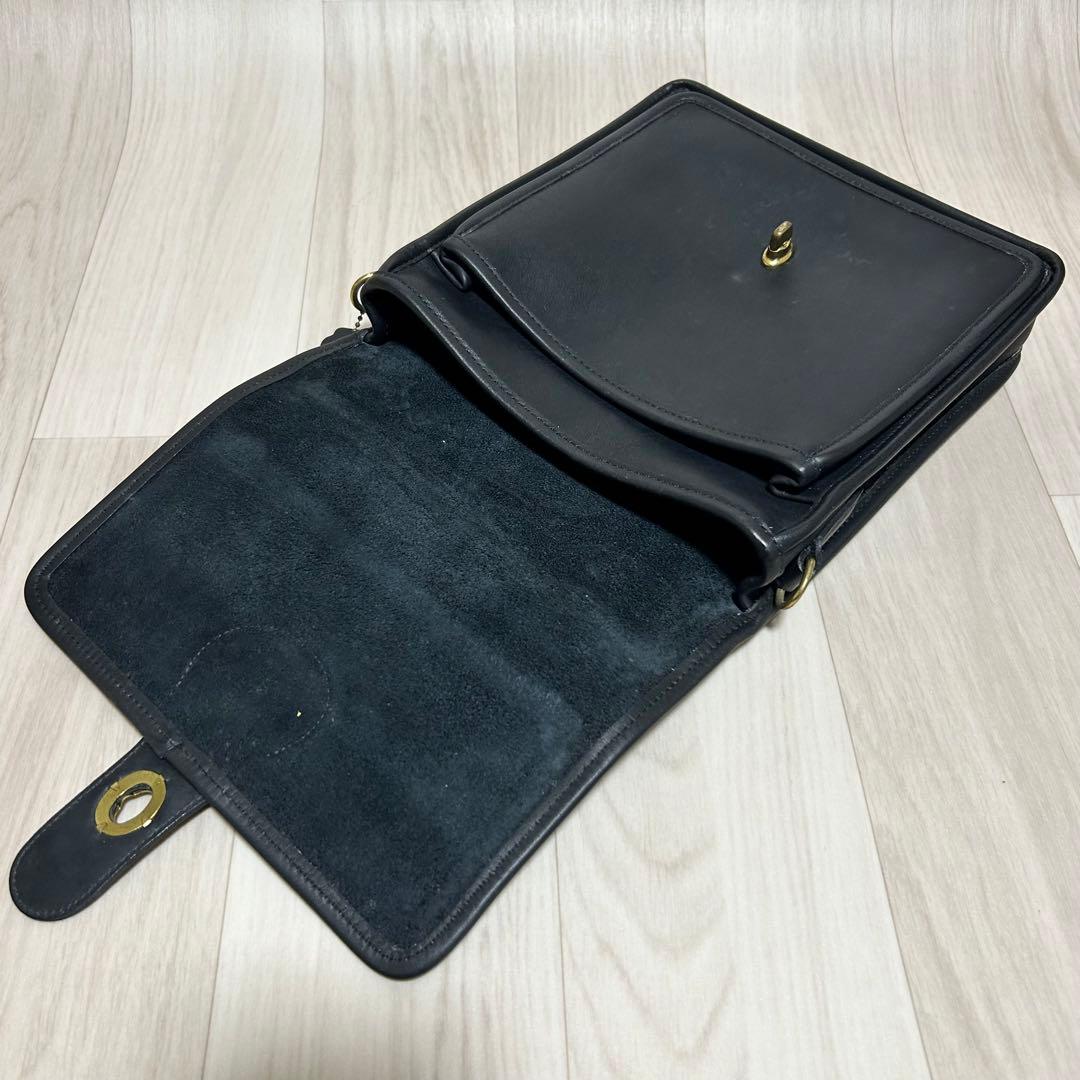 オールドコーチ COACH 5130 ターンロック ブラック レザー