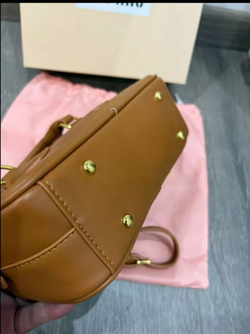 miu miu ボウリングバッグ