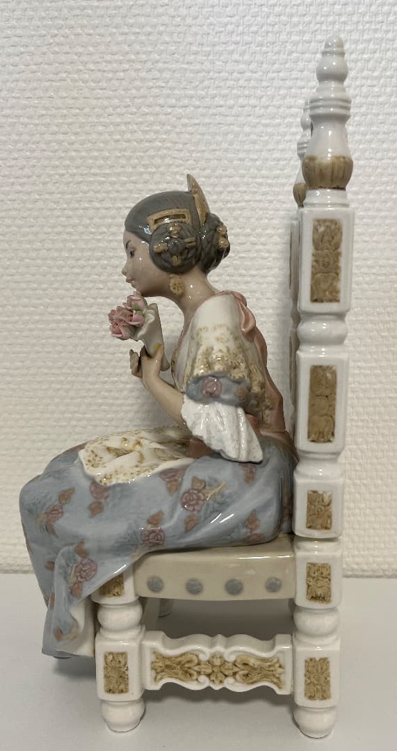 【美品】LLADROリヤドロ『バレンシアの少女』1396