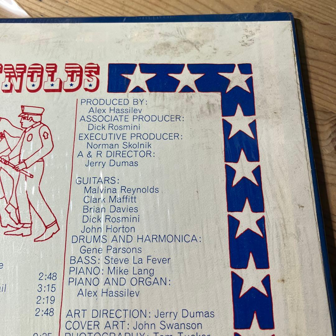 レコード　Malvina Reynolds アメリカンフォーク　貴重盤