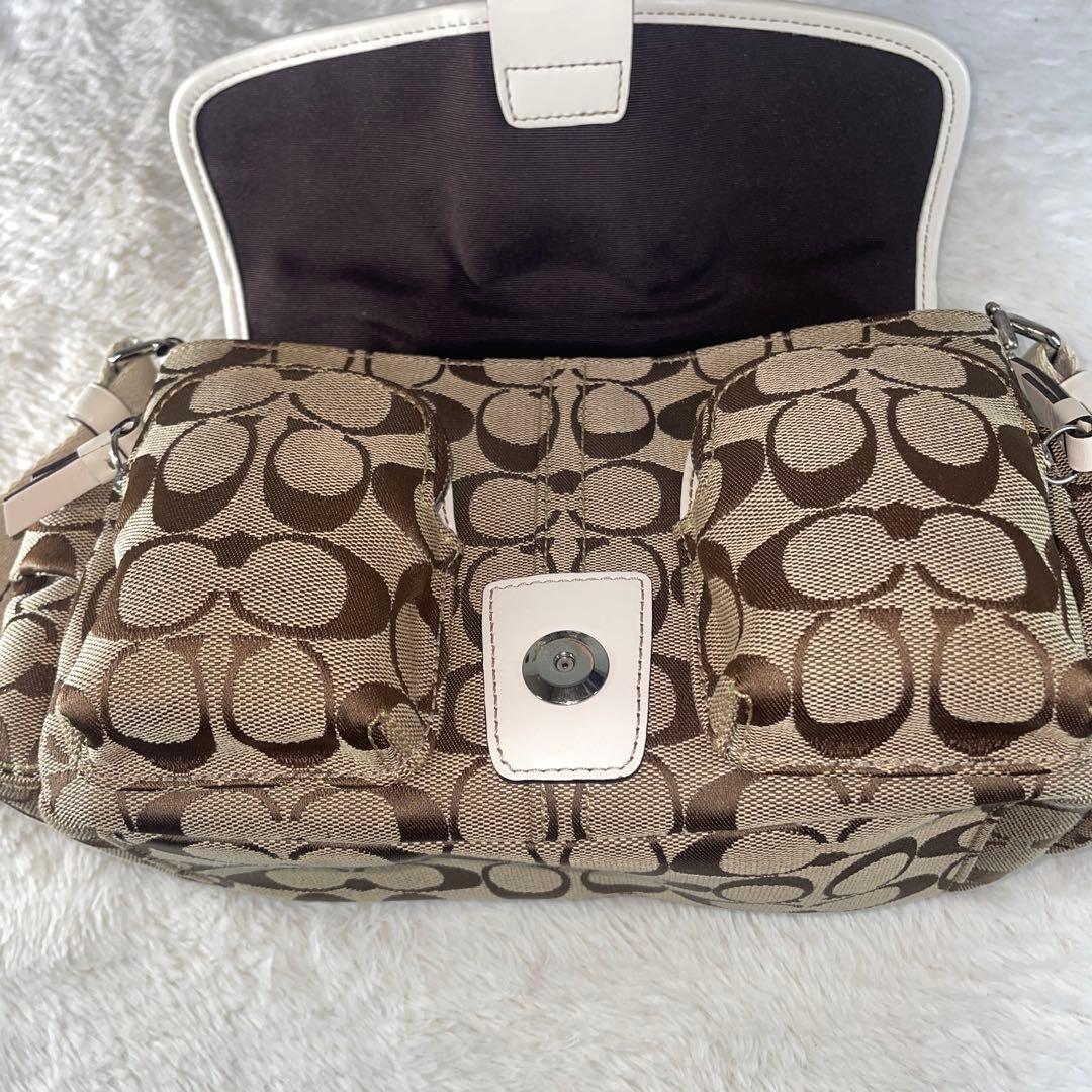 バッグ Coach Signature Shoulder Bag Soho y2k