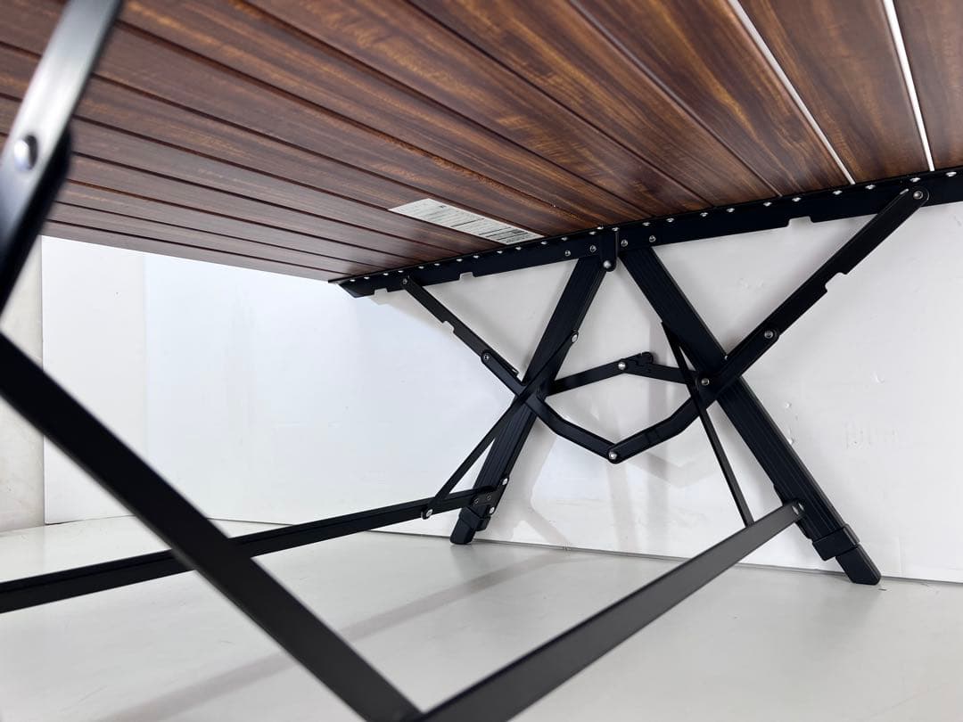 ogawa ハイ&ローテーブル ウッドテーブル アウトドア 美品