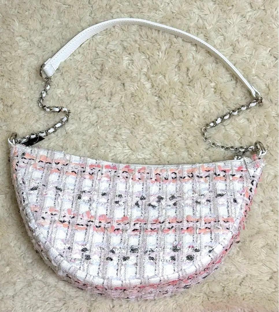 René ツイードハンドバッグ