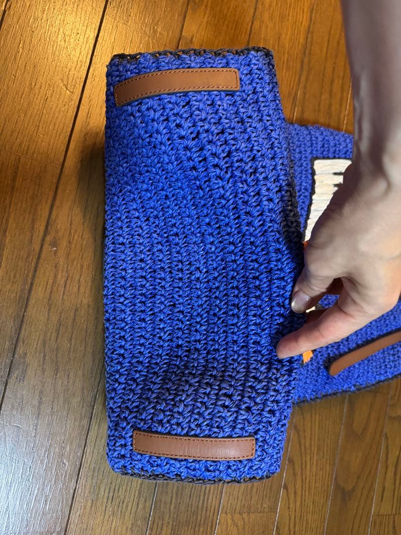 美品【ANYA HINDMARCH アニヤハインドマーチ】ケロッグトートバッグ