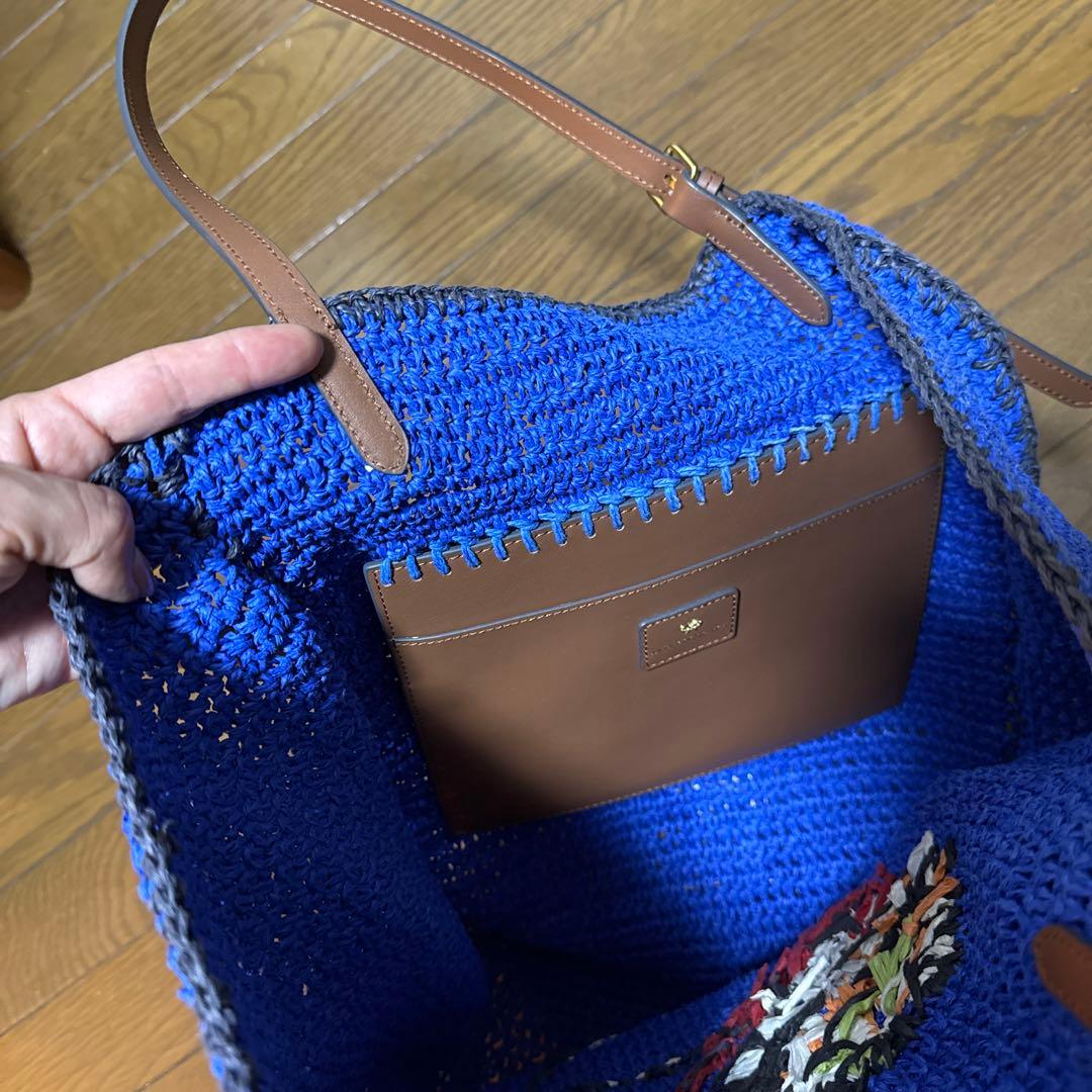 美品【ANYA HINDMARCH アニヤハインドマーチ】ケロッグトートバッグ