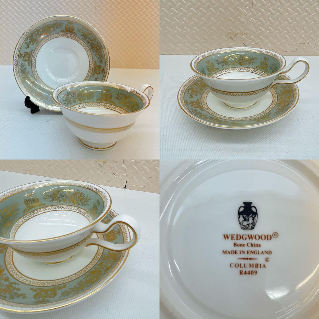  ウェッジウッド COLUMBIA 食器セット セージグリーン