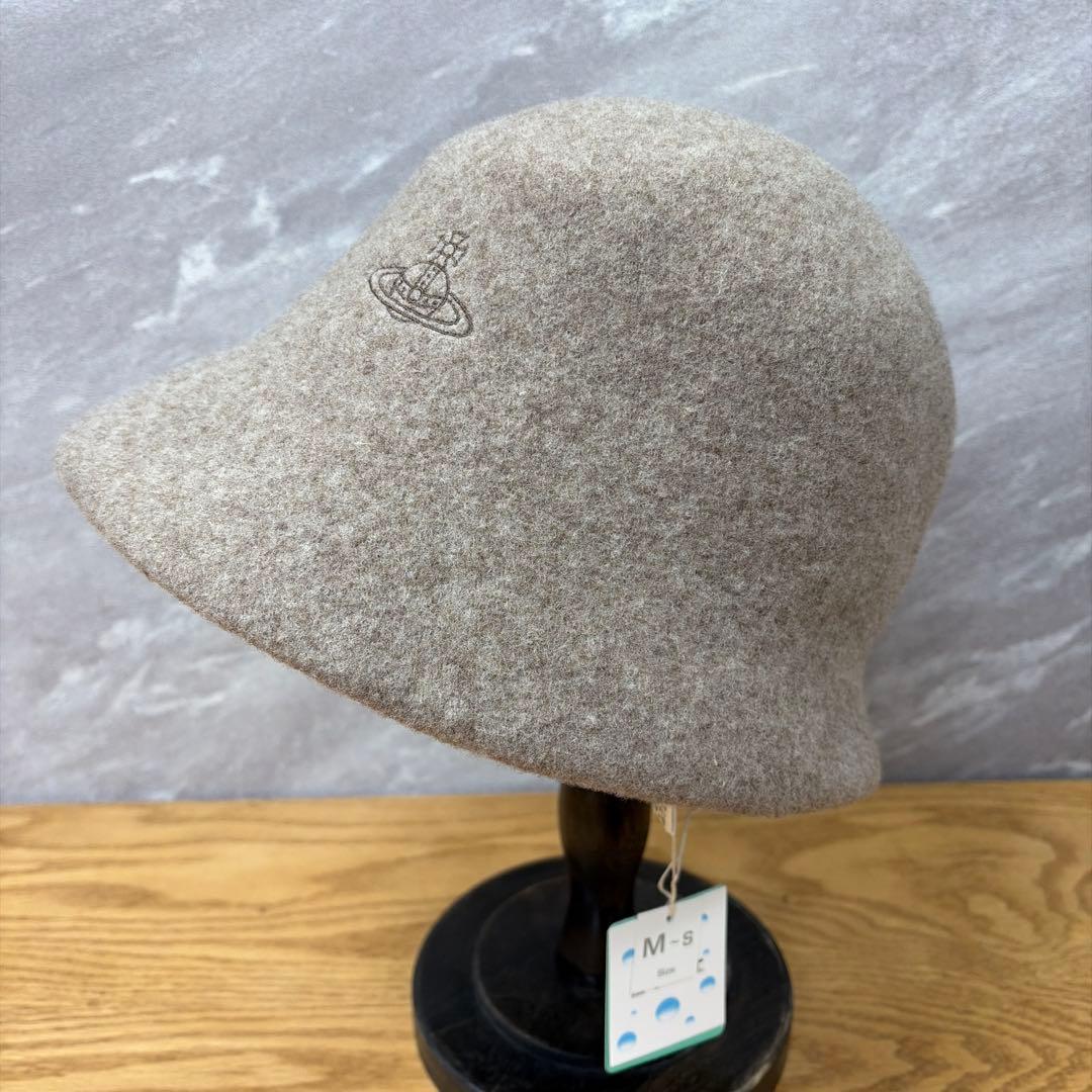 ヴィヴィアン　グレー バケットハット M