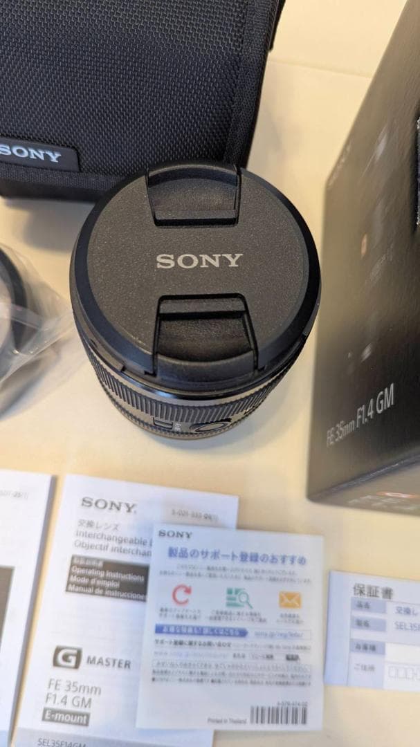 SONY FE 35mm F1.4 GM｜付属完備｜外装スレ有