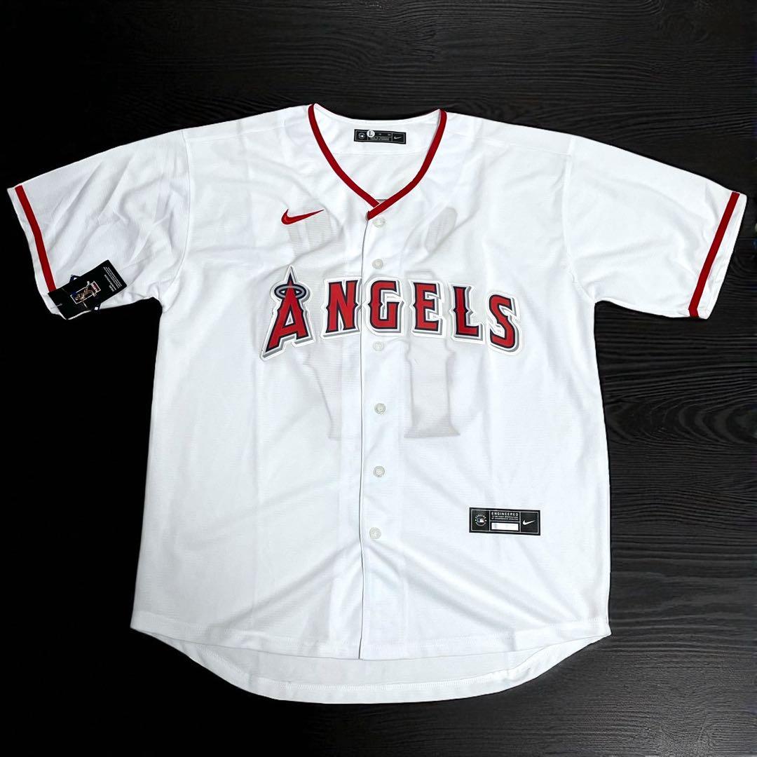 【タグ付】ナイキ社製 LA/Angels 大谷翔平ユニフォーム L c010