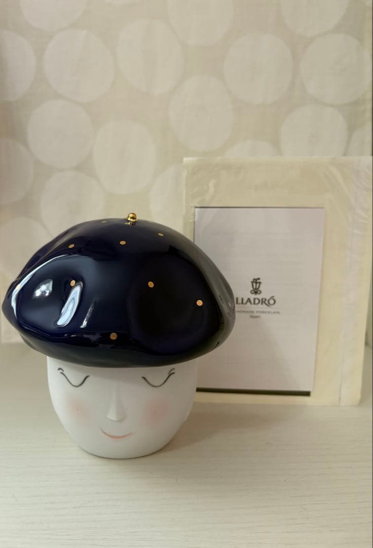 リヤドロ　Lane(ボックス) Beret/Blue Gold