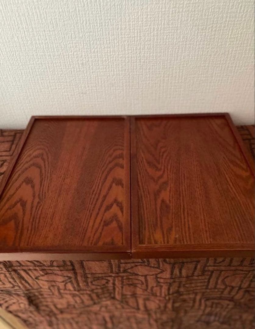 古道具　タイルトレー2枚セット①