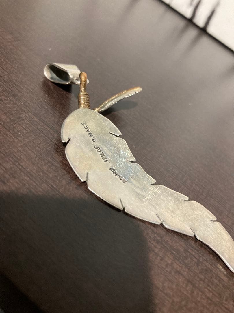 H.MACE STERLING ハーヴィーメイス ダブルフェザー ペンダント