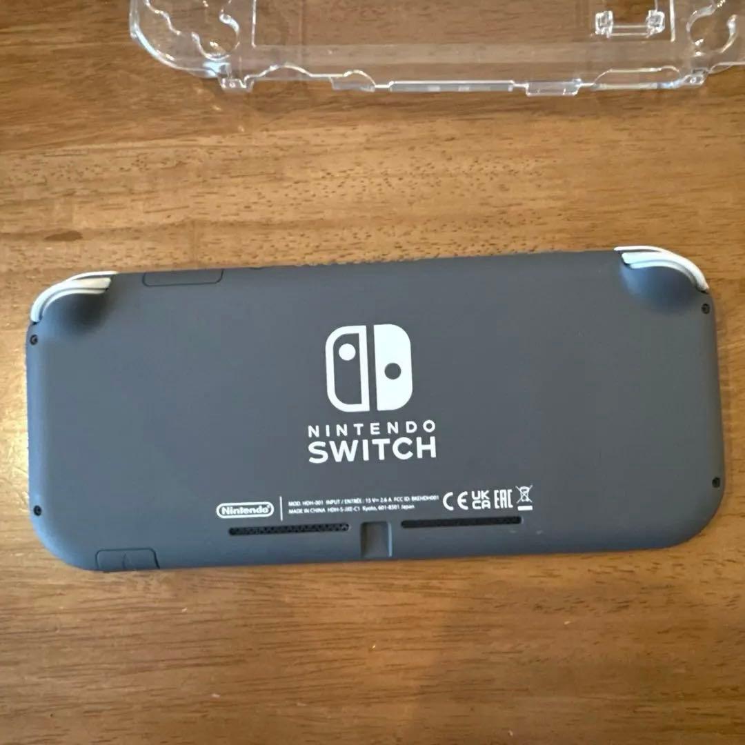 Nintendo Switch Lite グレー 本体　ACアダプタなし